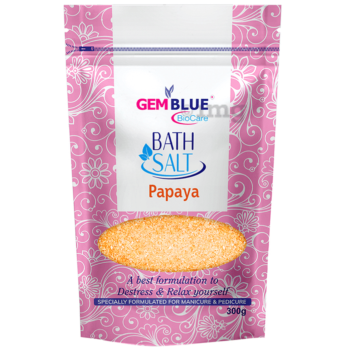 Gemblue Biocare Bath Salt Papaya