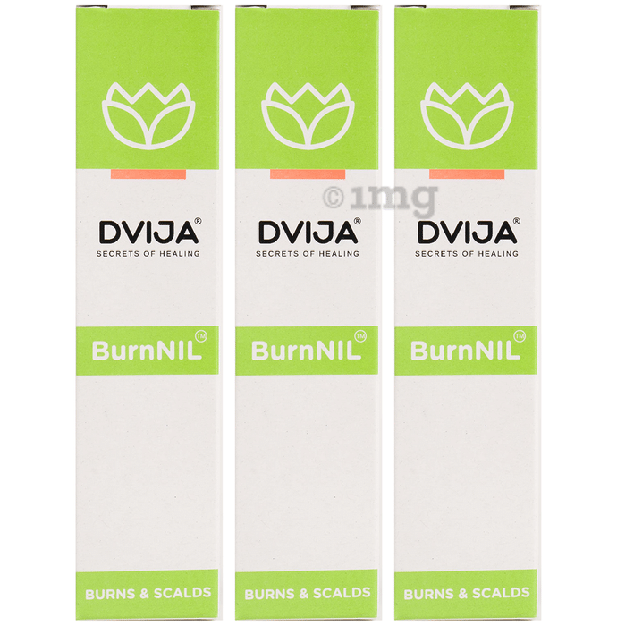 Dvija BurnNil Cream | Burns & Scalds | (30gm Each)