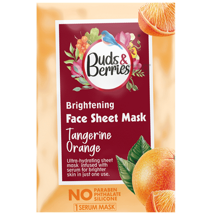Buds & Berries Face Sheet Mask Brightening