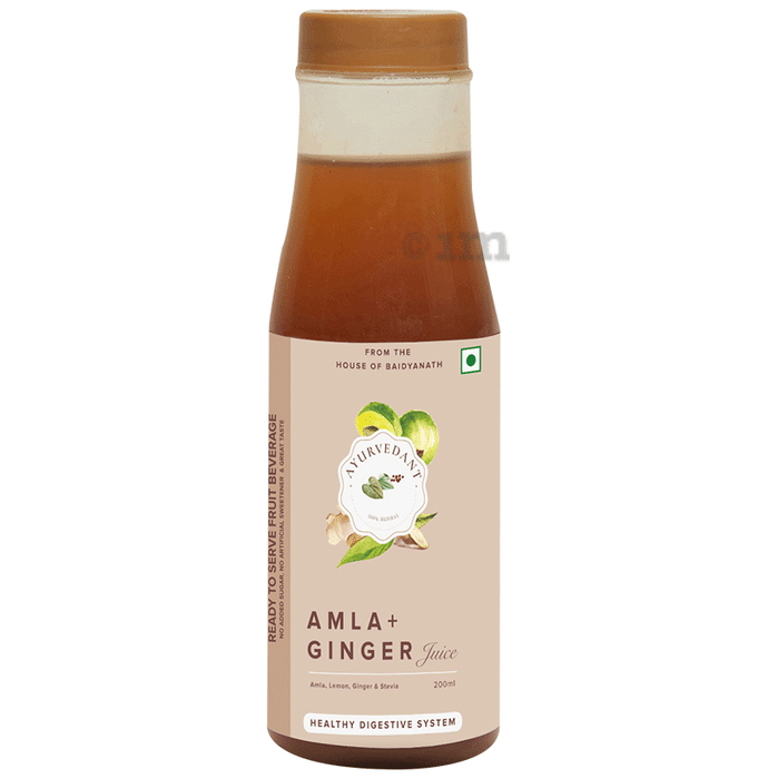 Baidyanath (Jhansi) Amla+Ginger Ready to Drink Juice Buy 1 Get 1 Free