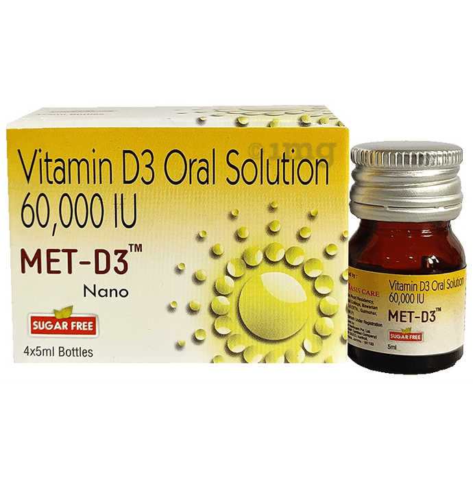 Met-D3 Nano Oral Solution Sugar Free