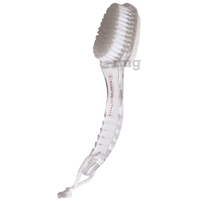 Bare Essentials Foot Brush & Pumice With Handle