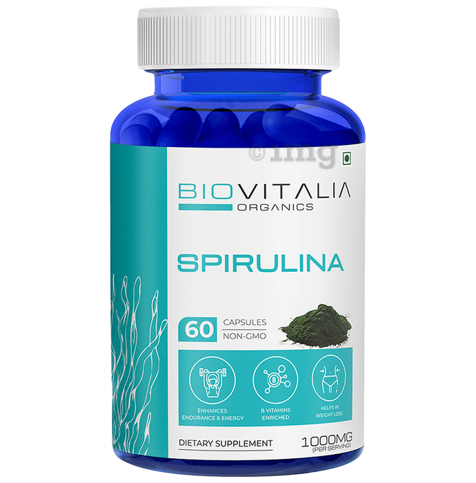 Biovitalia Organics Spirulina Capsule