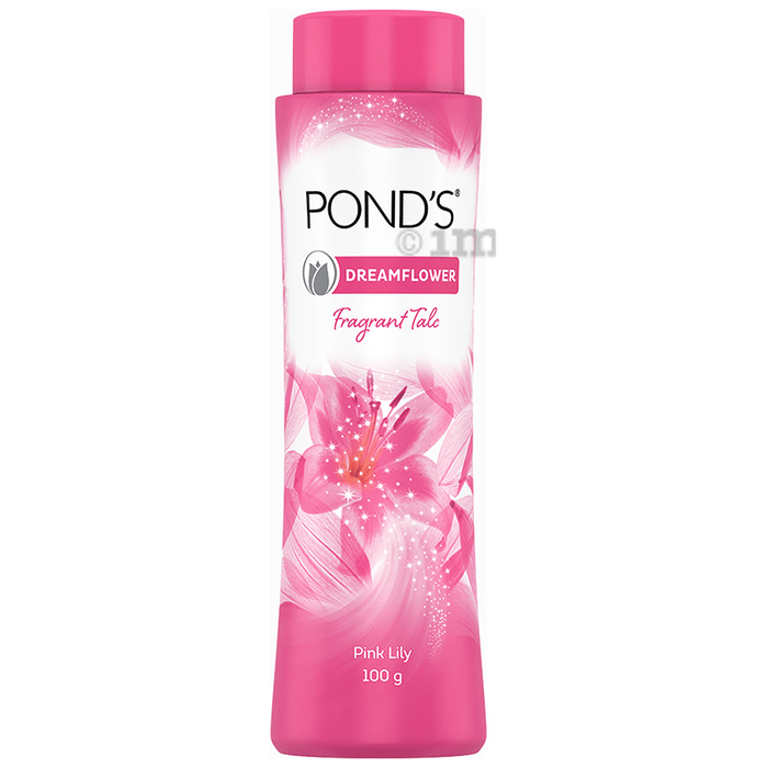 Pond's Magic Freshness Talc Powder Dreamflower Pink Lily
