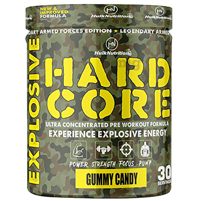 Hulk Nutrition Hard Core Powder Gummy Floss