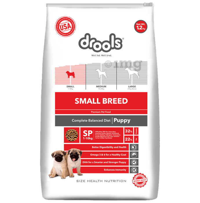 Drools Small Breed Puppy, Premium Dog Food