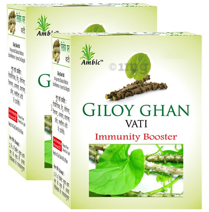 Ambic Giloy Ghan Vati Immunity Booster (60 Each)
