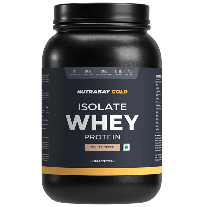 Nutrabay  Isolate Whey Protein Powder Cold Coffee