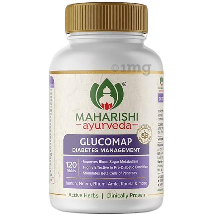 Maharishi Ayurveda Glucomap Diabetes Management, helps Control Blood Sugar Levels