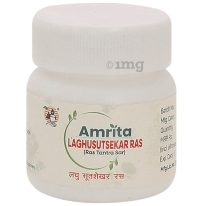 Amrita Laghu Sutshekhar Ras Tablet