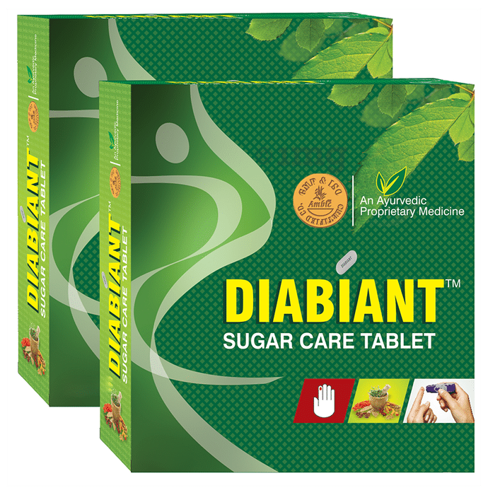 Ambic Diabiant Sugar Care Tablet for Diabetes Care (30 Each)