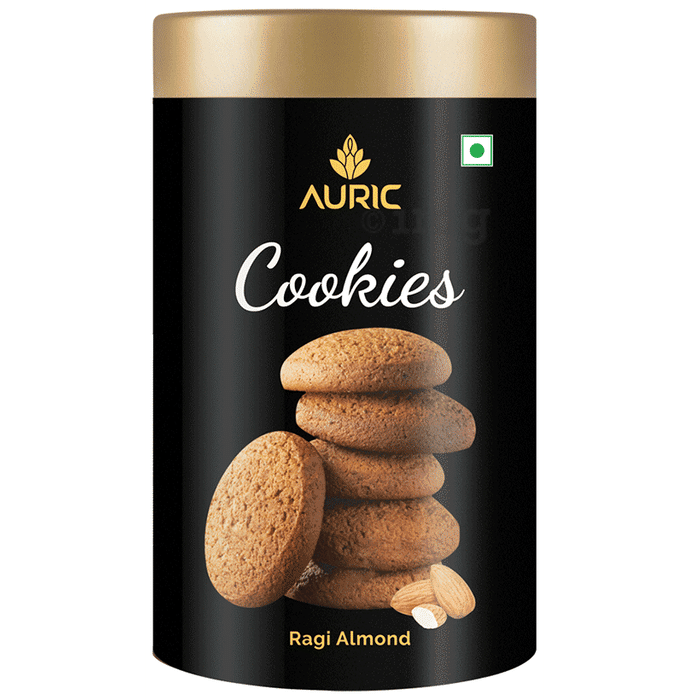 Auric Ragi Almond Cookie (14gm Each)