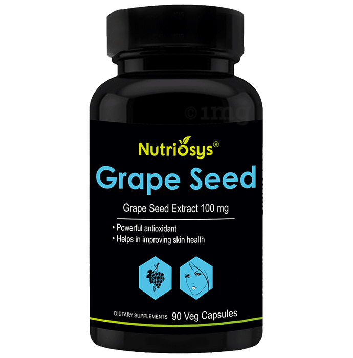 Nutriosys Grape Seed (100mg) Veg Capsule