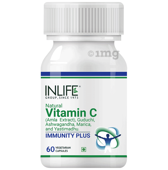 Inlife Natural Vitamin C  Vegetarian Capsule