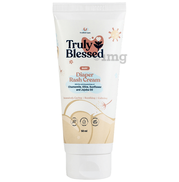 Truly Blessed Baby Diaper Rash Cream (50ml Each) Buy 1 Get 1 Free