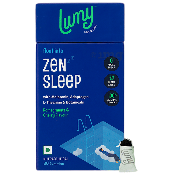 Lumy Float into Zen Sleep Gummies (30 Each) Pomegranate & Cherry