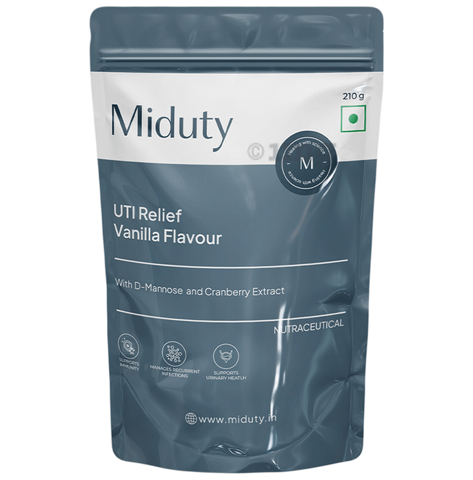 Miduty UTI Relief  Powder Vanilla