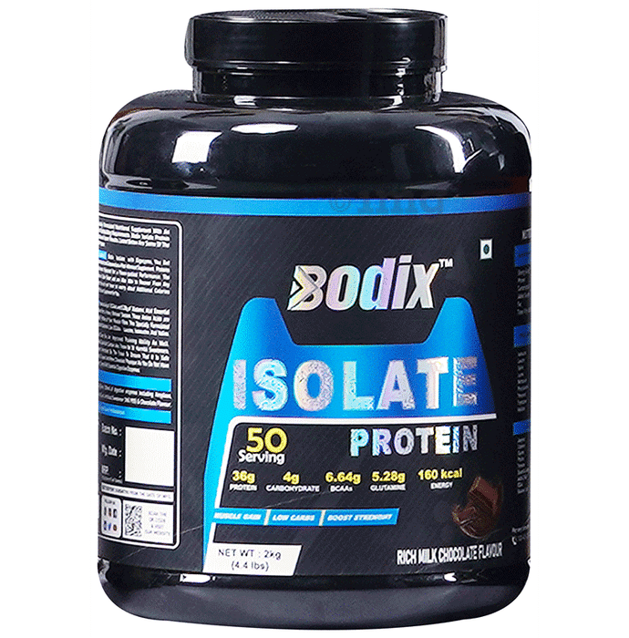 Bodix Isolate Protein (2kg Each) Rich Milk Chocolate