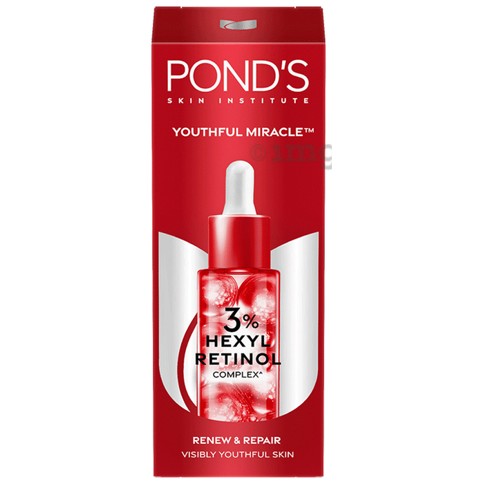 Pond's Youthful Miracle 3% Hexyl Retinol Complex Renew & Repair Serum