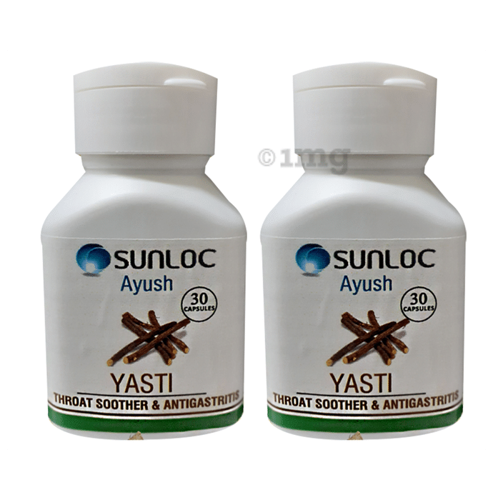 Sunloc Ayush Yasti Capsule (30 Each)