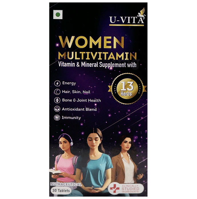 U-Vita Women Multivitamin Nutraceutical Tablet