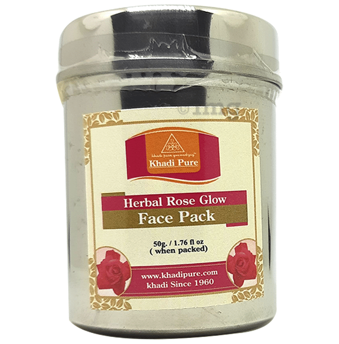 Khadi Pure Herbal Rose Glow Face Pack