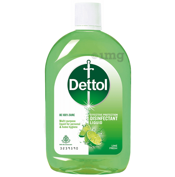Dettol Multi-Purpose Disinfectant Liquid | Lime Fresh