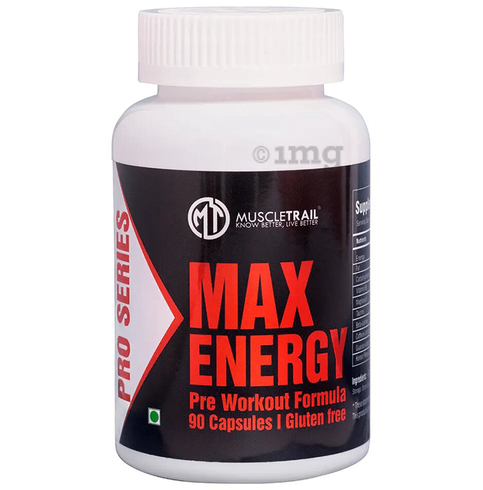 Muscle Trail Pro Series Max Energy Capsule