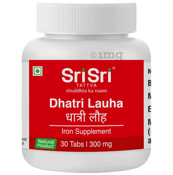 Sri Sri Tattva Dhatri Lauha 300mg Tablet