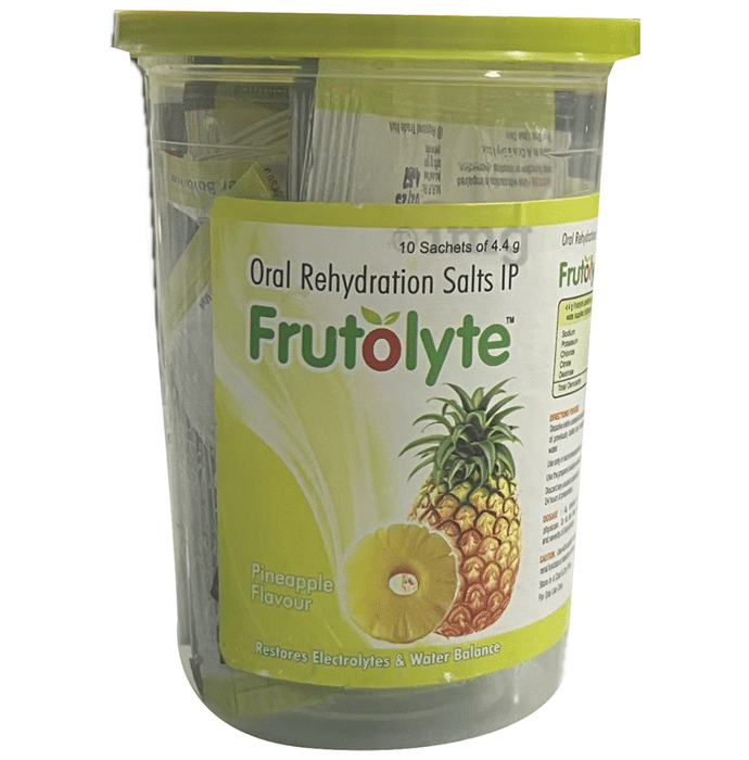 Frutolyte Powder (4.4gm Each) Pineapple