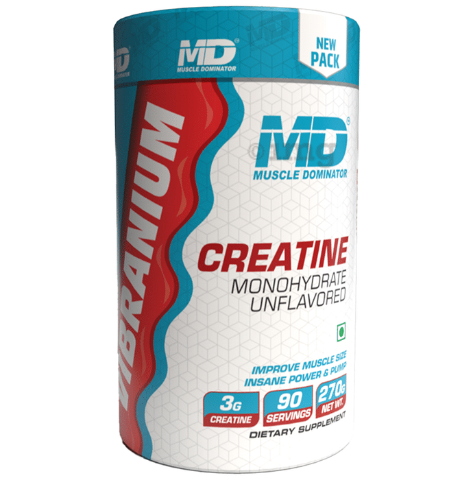 Muscle Dominator Creatine Monohydrate Powder Unflavored