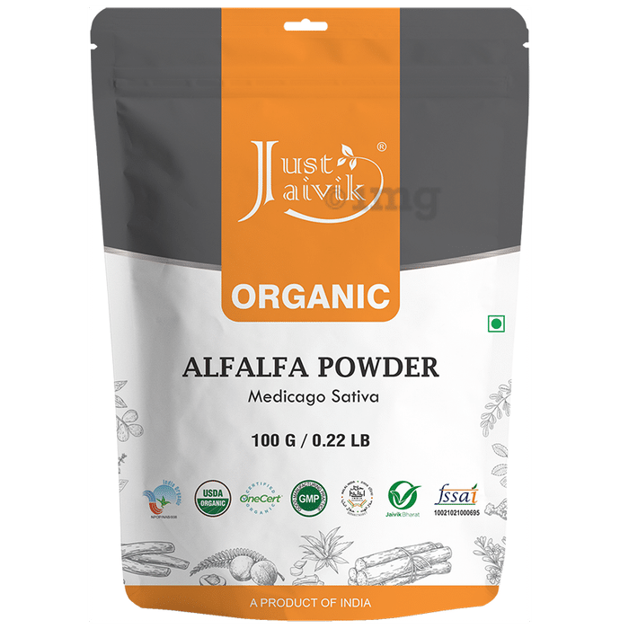 Just Jaivik Organic Alfalfa Powder