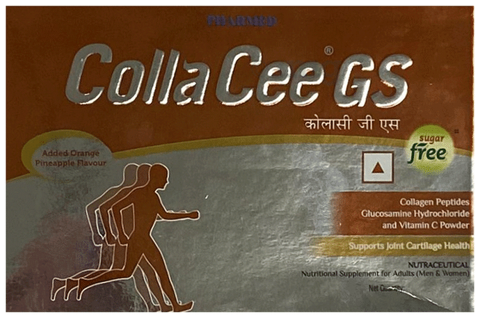 Collacee GS Sachet | Sugar-Free Joint Health Supplement for Cartilage Support | Orange Pineapple