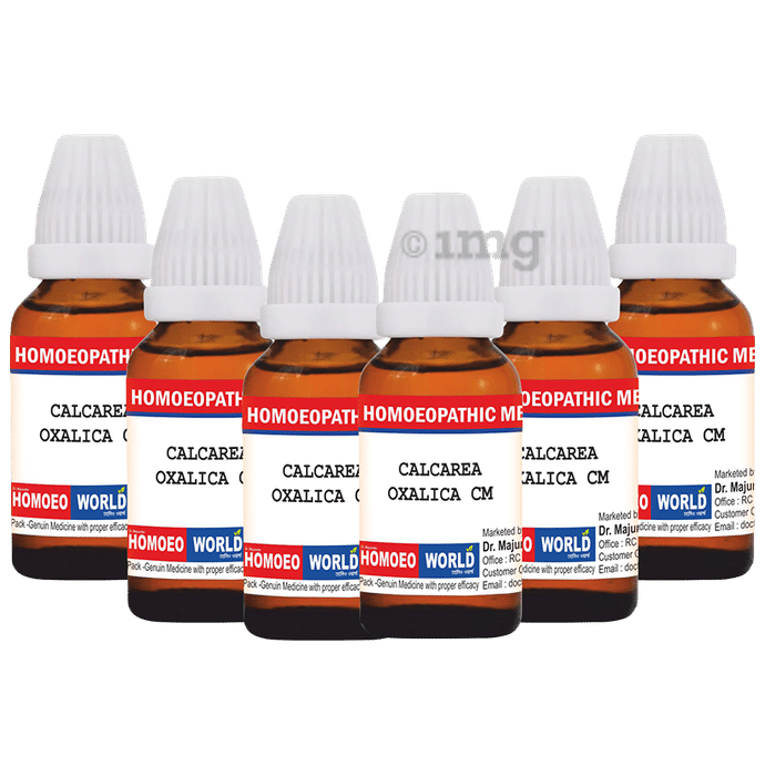 Dr. Majumder Homeo World Calcarea Oxalica Dilution (30ml Each) CM