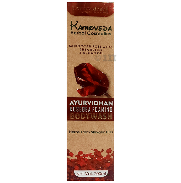 Ayurvidhan Rosebea Foaming Body Wash