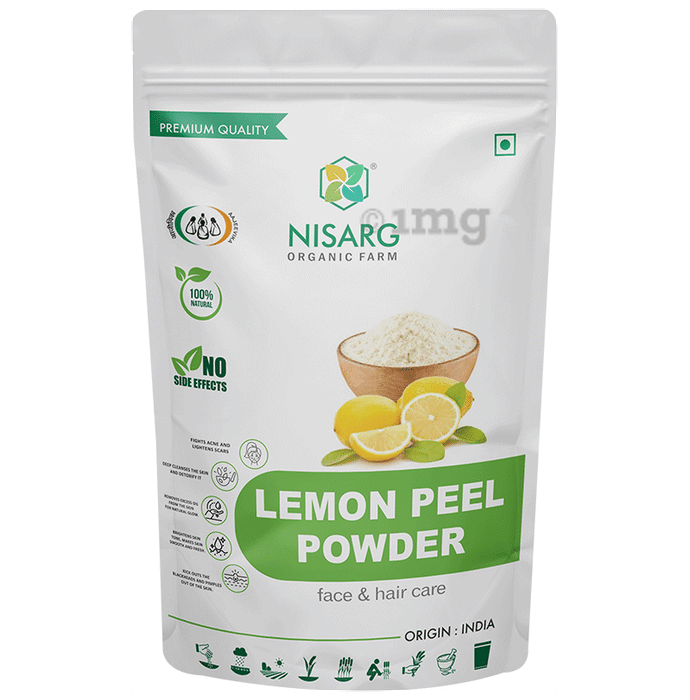 Nisarg Organic Farm Lemon Peel Powder