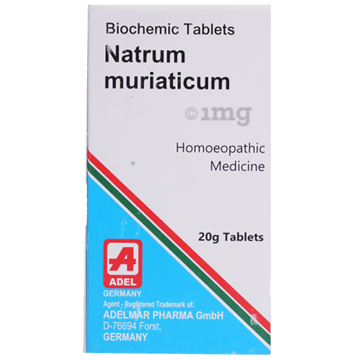 ADEL Natrum Muriaticum Biochemic Tablet 12X