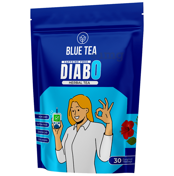 Blue Tea Diabo Herbal  Tea Bag