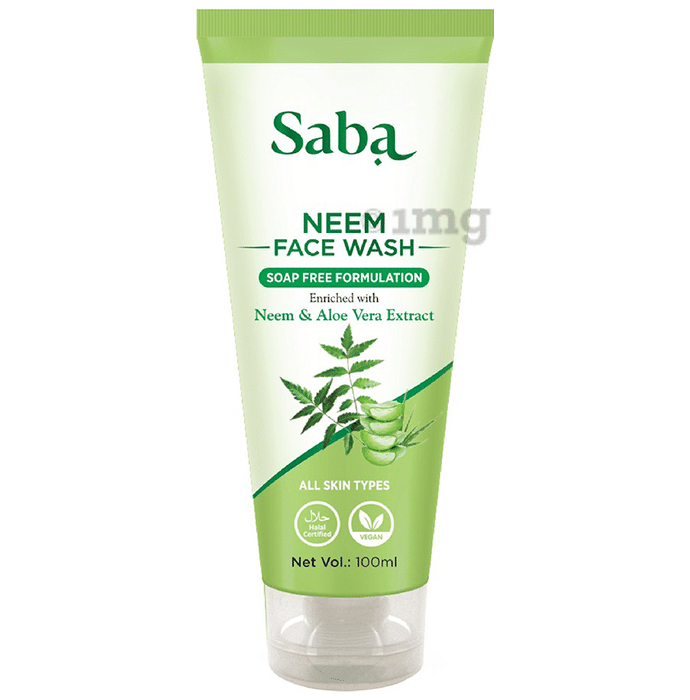 Saba Neem Face Wash (100ml Each)