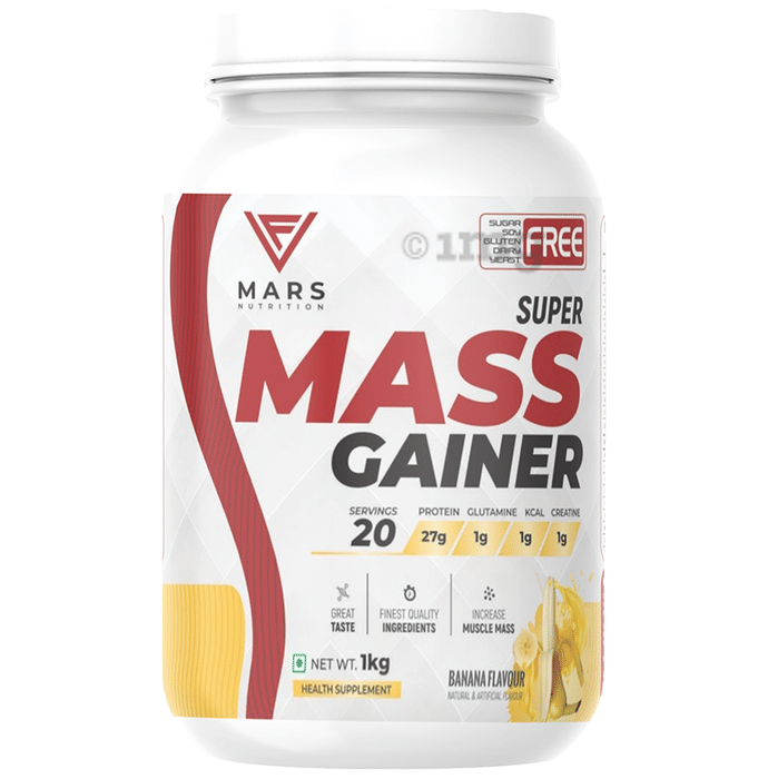 Mars Nutrition Super Mass Gainer Banana
