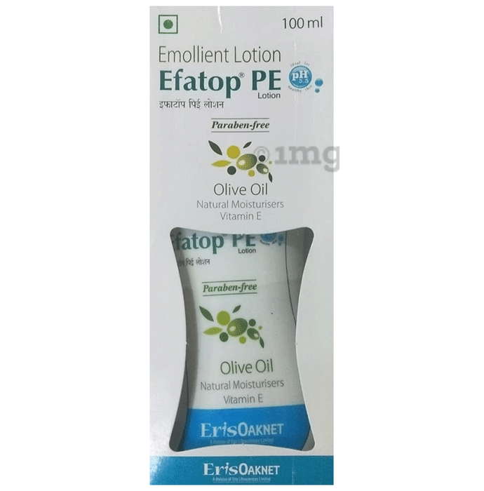 Efatop PE Lotion with Olive Oil & Vitamin E | Moisturises the Skin