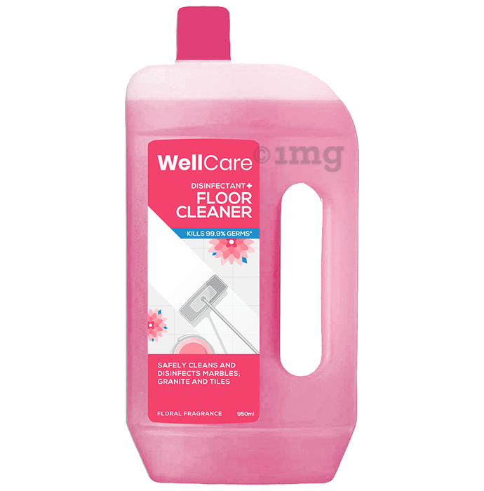 WellCare Disinfectant + Floor Cleaner Floral Fragrance