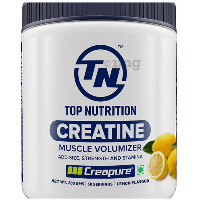 Top Nutrition Creatine Muscle Volumizer Powder Lemon