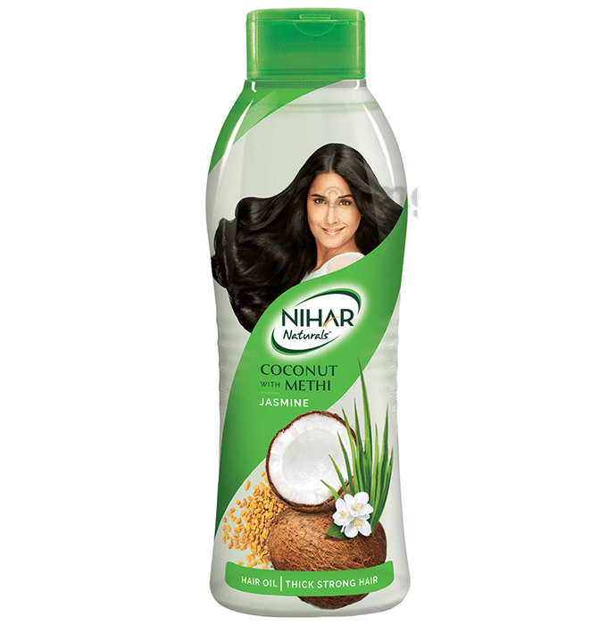 Nihar Naturals Coconut with Methi & Jasmine Hair Oil