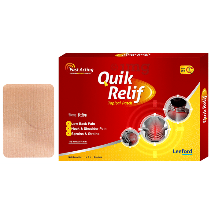 Leeford Quick Relief Topical Patch