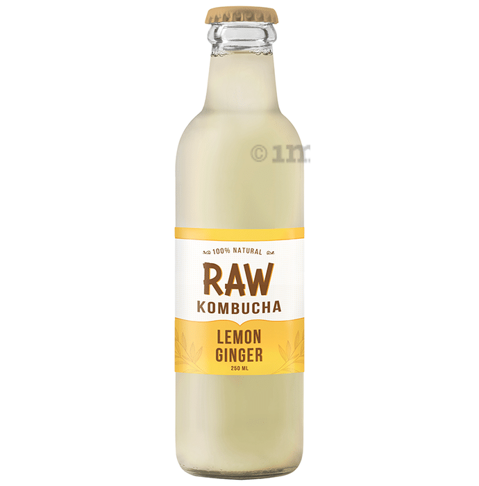 Raw Kombucha Lemon Ginger Herbal Super Tea