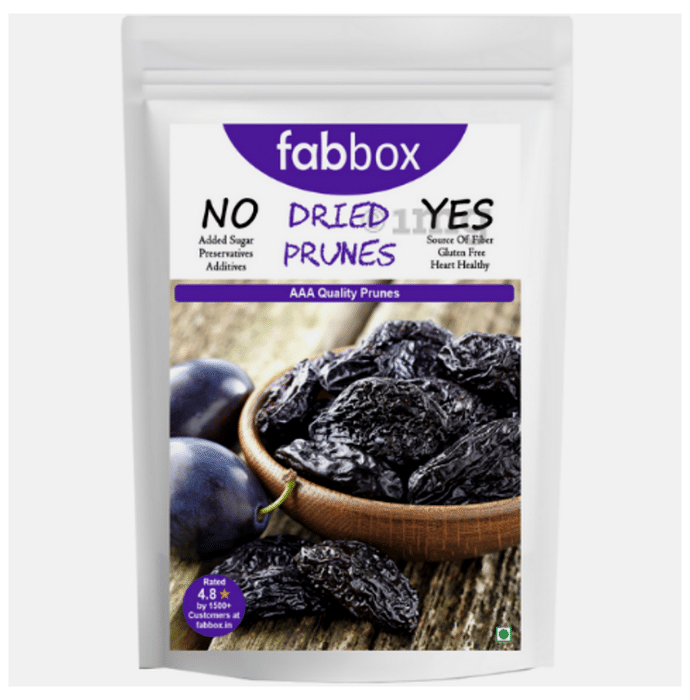Fabbox Dried Prunes: Buy packet of 70 gm Dry Fruits at best price in India  | 1mg