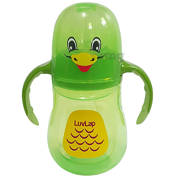LuvLap Clever Frog Straw Cup