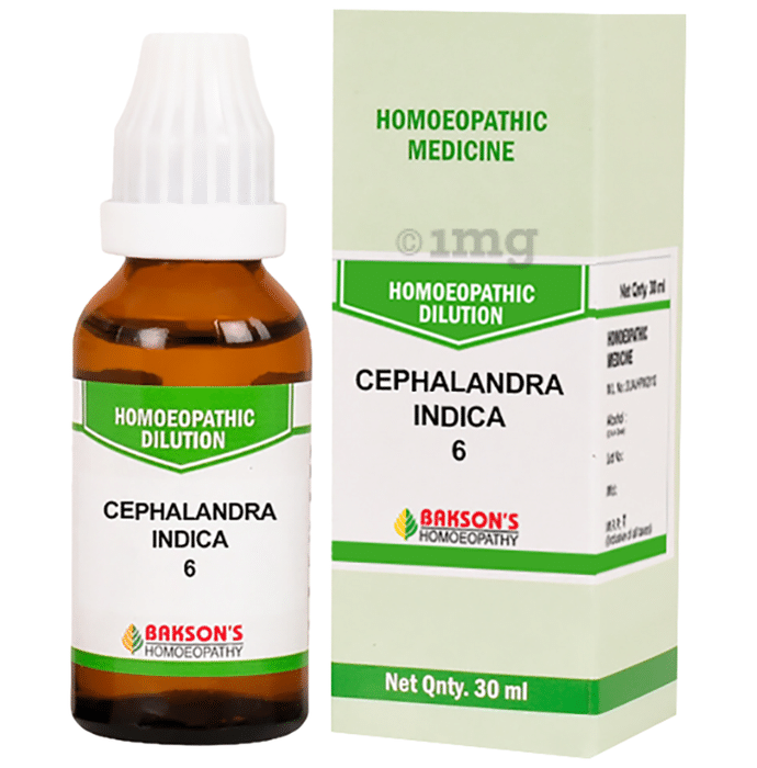 Bakson's Homoeopathy Cephalandra Indica Dilution 6