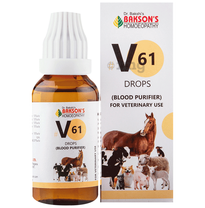 Bakson's Homeopathy V61 Blood Purifed Drop